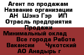 Агент по продажам › Название организации ­ АН "Шэнэ Гэр", ИП › Отрасль предприятия ­ Продажи › Минимальный оклад ­ 45 000 - Все города Работа » Вакансии   . Чукотский АО,Анадырь г.